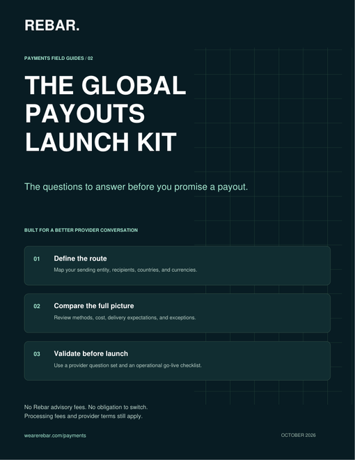 The Global Payouts Launch Kit cover